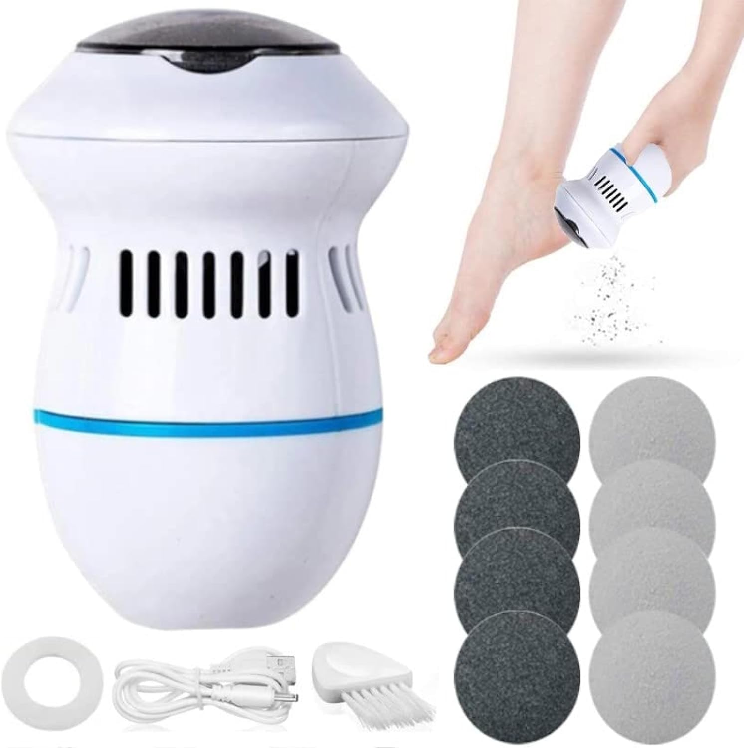 Rechargeable Dead Skin Callus Remover for Foot Grinder