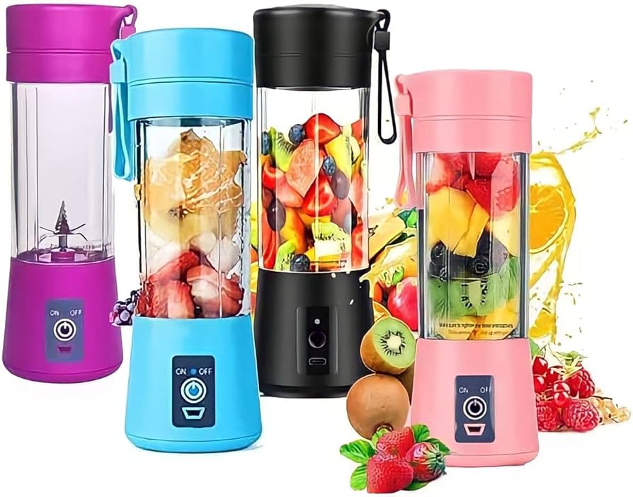 USB Rechargable Mini Portable Fruit & Vegetable Blender
