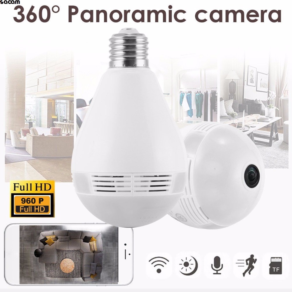 Wifi Wireless Spy Bulb CC Camera