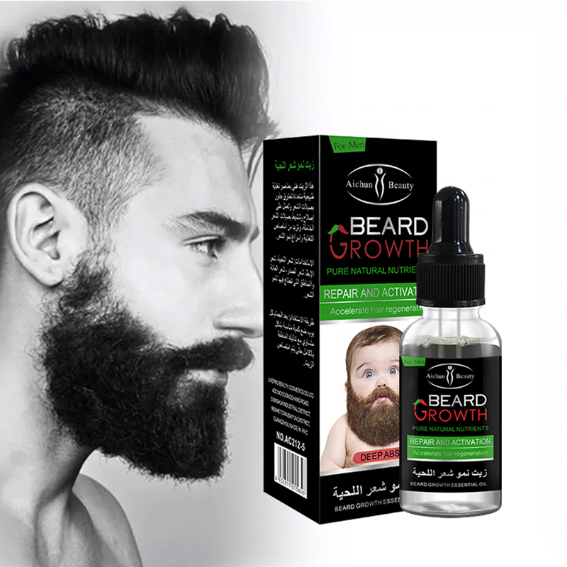 Aichun Beauty 100% Pure Natural Organic Beard Growth Oil
