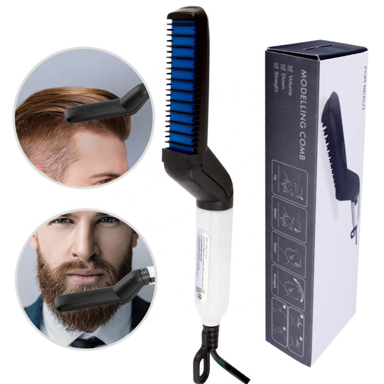 Beard & Hair Straightener Comb for Men
